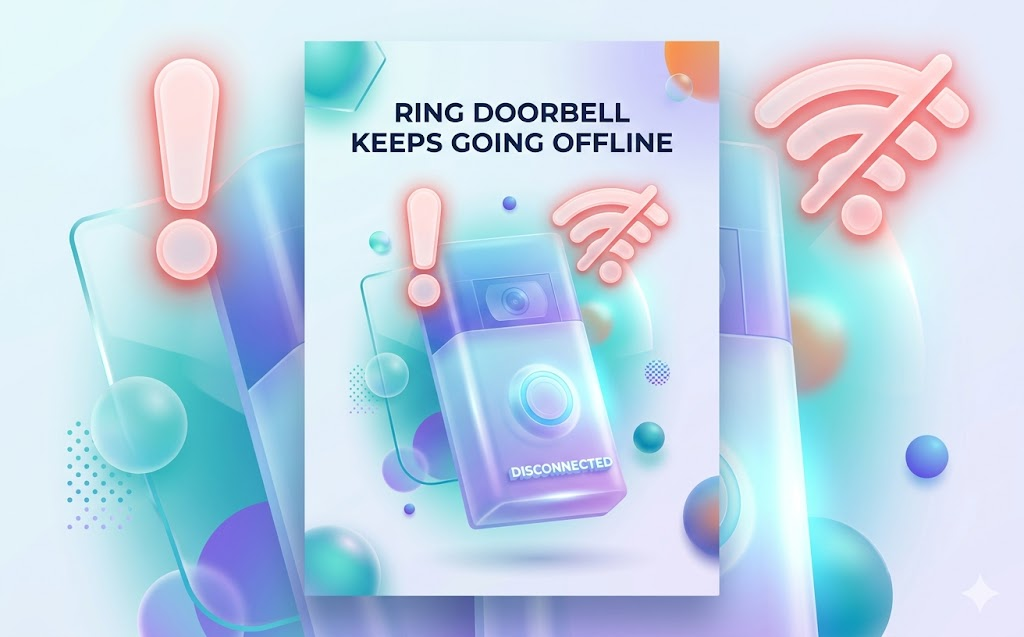 ring doorbell keeps going offline