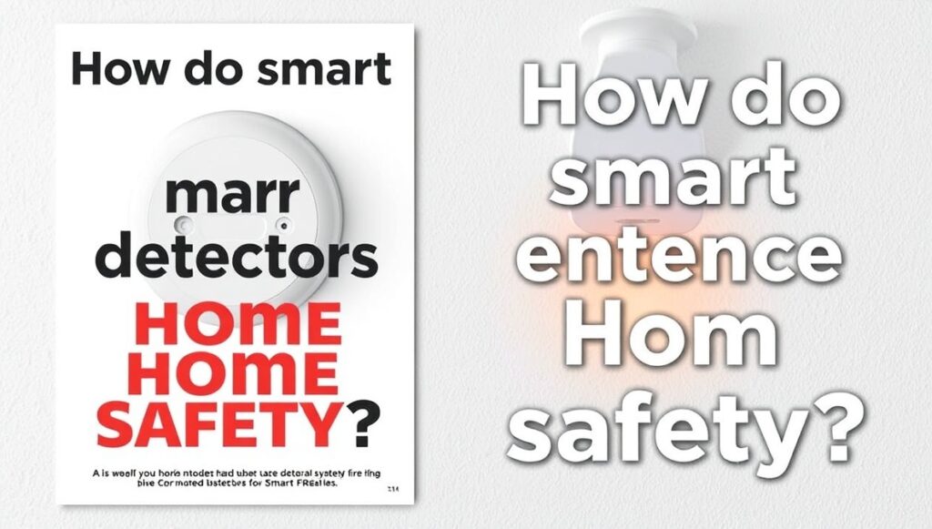 how do smart detectors enhance home fire safety