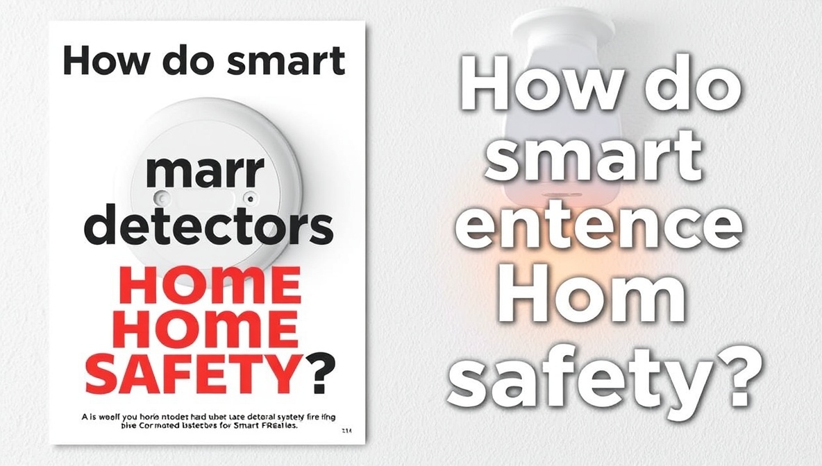 how do smart detectors enhance home fire safety