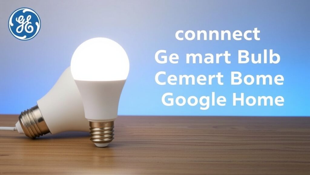 how to connect ge smart bulb to google home