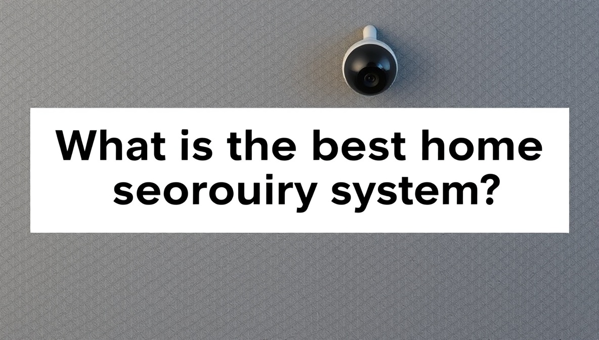 what is the best smart home security system