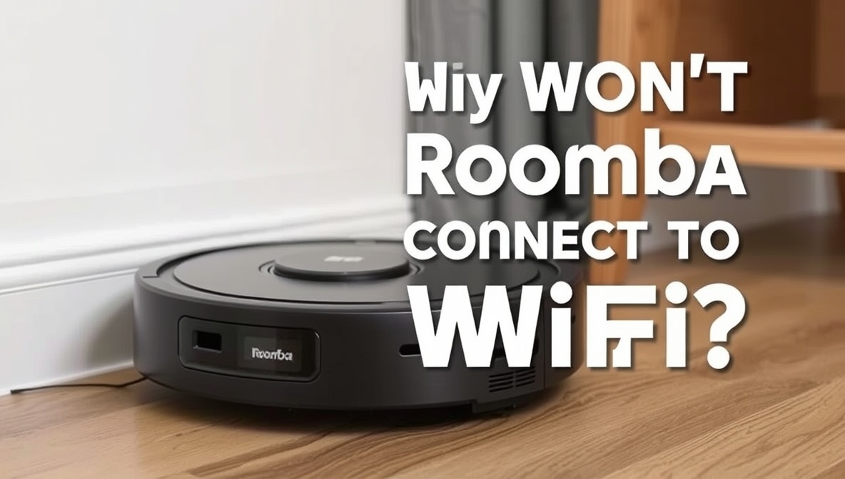 why wont roomba connect to wifi